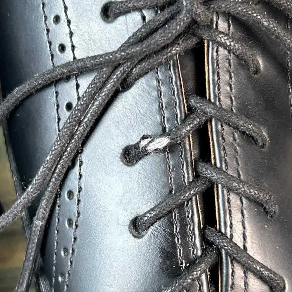 Rockport Oxfords Mens Size 7.5M Black Leather Dress Formal Shoes Cap Toe Brogue